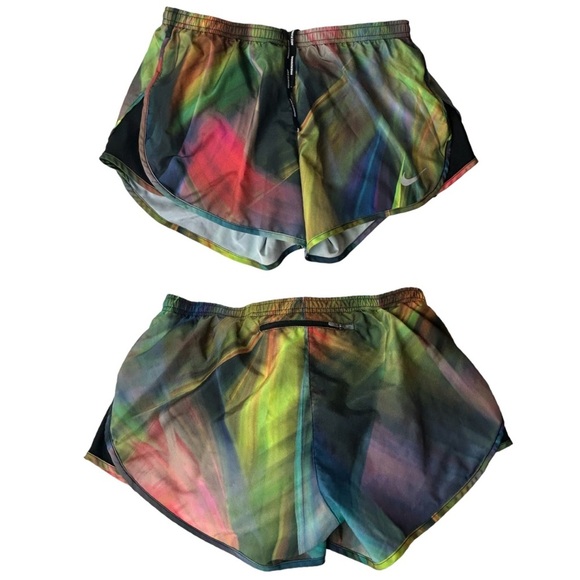 Nike Pants - Nike Running Dri-FIT Colorful Ombre Shorts Size Medium Pull On